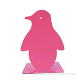 Creative stationery cute penguin cartoon book stand metal